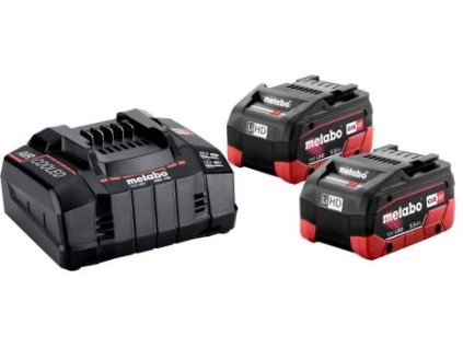 Metabo 685122000 2x LiHD 5.5 Ah, ASC 145