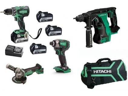 256 hitachi hikoki kc18dg4lwb 4 dilny set