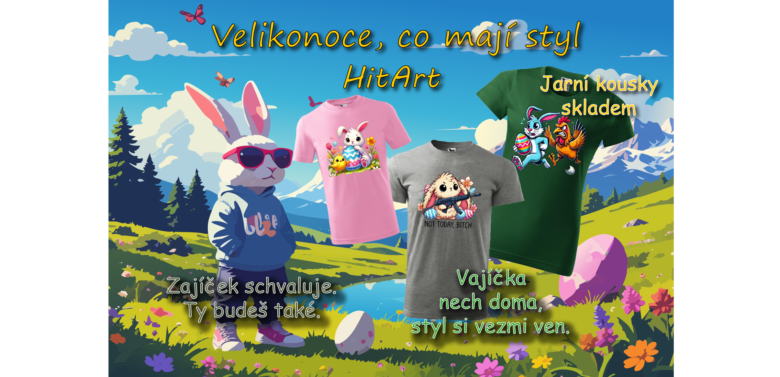 🐥 Oblékni se na svátky po svém. 🐥