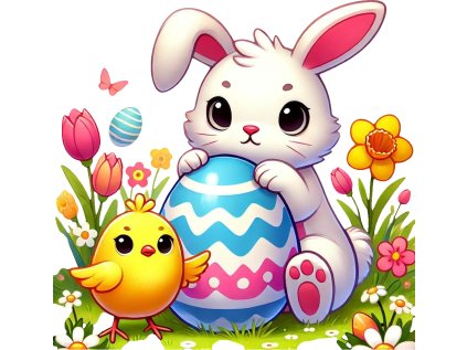 Zajíček a kuřátko