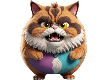 Naštvaný kočičák