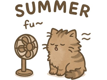 Summer cat