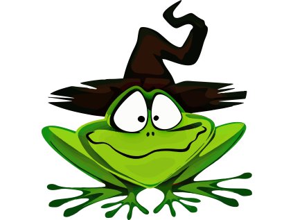 Žábák s klouboukem