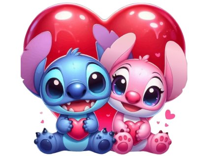 Valentýn Stitch a Angel