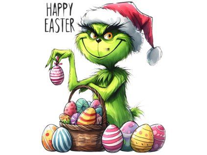 Velikonoce Grinch 1