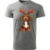 Pánské tričko - Vánoce - Fenka