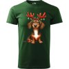Pánské tričko - Vánoce - Fenka
