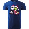 Pánské tričko - Vánoce - Grinch a Jack