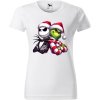Dámské tričko - Vánoce - Grinch a Jack