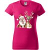 Dámské tričko - Vánoce - Santa 2