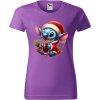 Dámské tričko - Vánoce - Stitch a punč