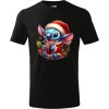 Dětské tričko - Vánoce - Stitch a punč