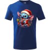 Dětské tričko - Vánoce - Stitch a punč