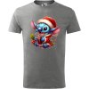 Dětské tričko - Vánoce - Stitch a punč