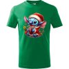 Dětské tričko - Vánoce - Stitch a punč