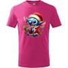 Dětské tričko - Vánoce - Stitch a punč