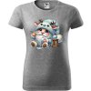 Dámské tričko - Vánoce - Trpaslík 4