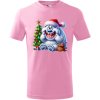 Dětské tričko - Vánoce - Yeti