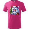 Dětské tričko - Vánoce - Yeti
