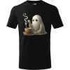 Dětské tričko - Halloween - Doušek kávy