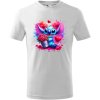 Valentýn - Stitch s růžema