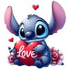 Valentýn Zamilovaný Stitch