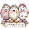 Velikonoce Happy vajíčka