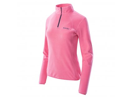 hi tec lady damis damska mikina microfleece ruzova2