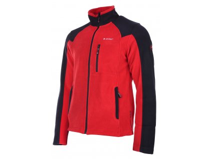 hi tec monar panska mikina dark red black (3)