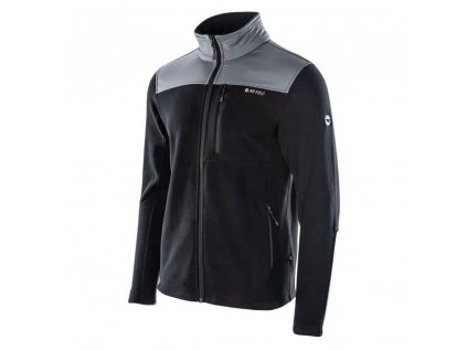 hitec hanis 350 panska mikina cerna seda