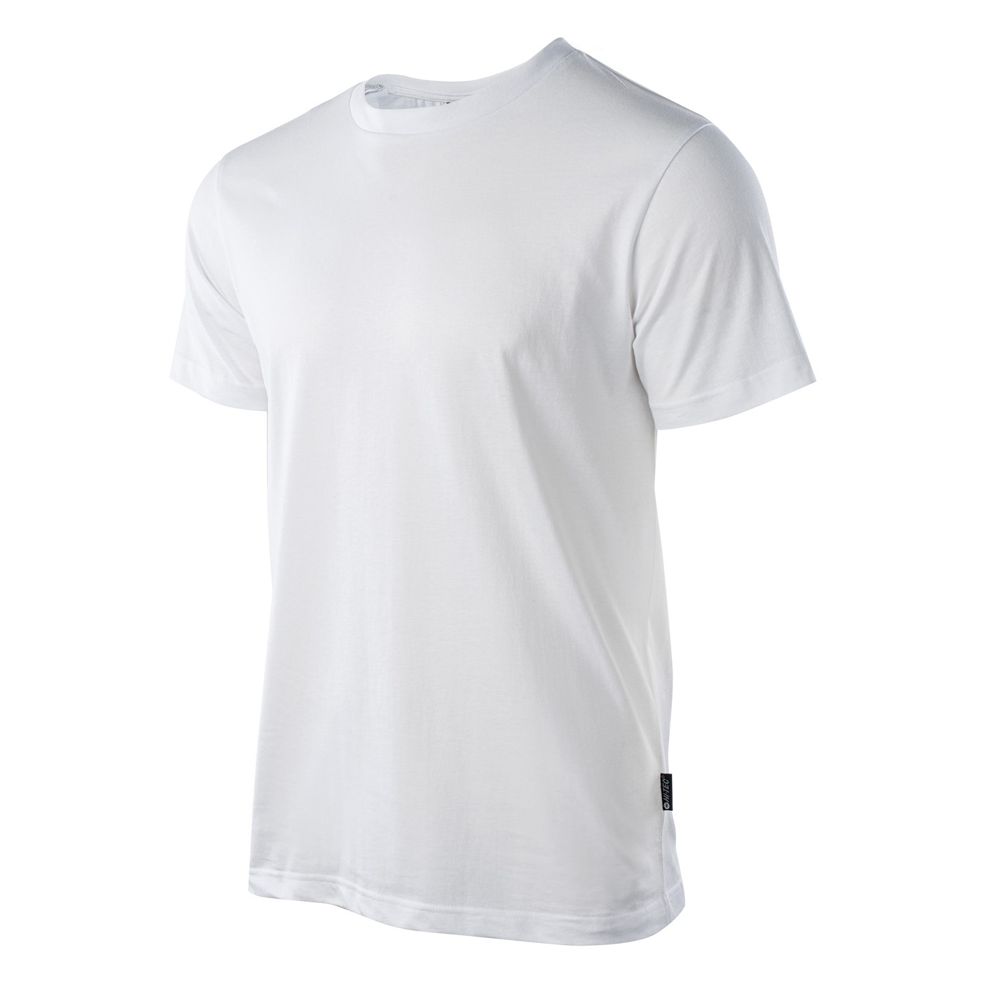 HI-TEC Puro - bavlněné pánské tričko (bílé) Barva: Bílá (White), Velikost: L