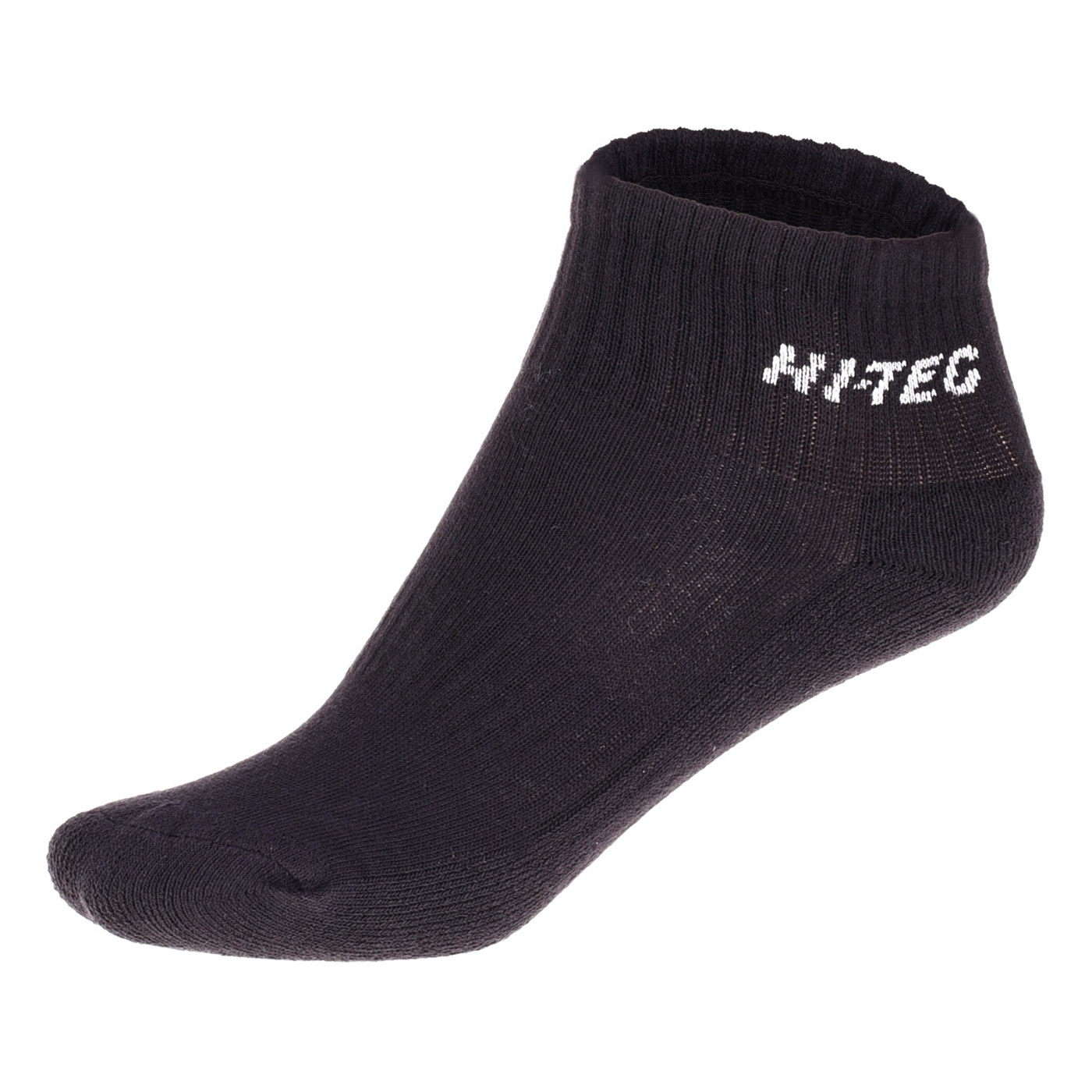 HI-TEC Quarro pack - sada tří párů ponožek (černé) Barva: Černá, Velikost: 36-39