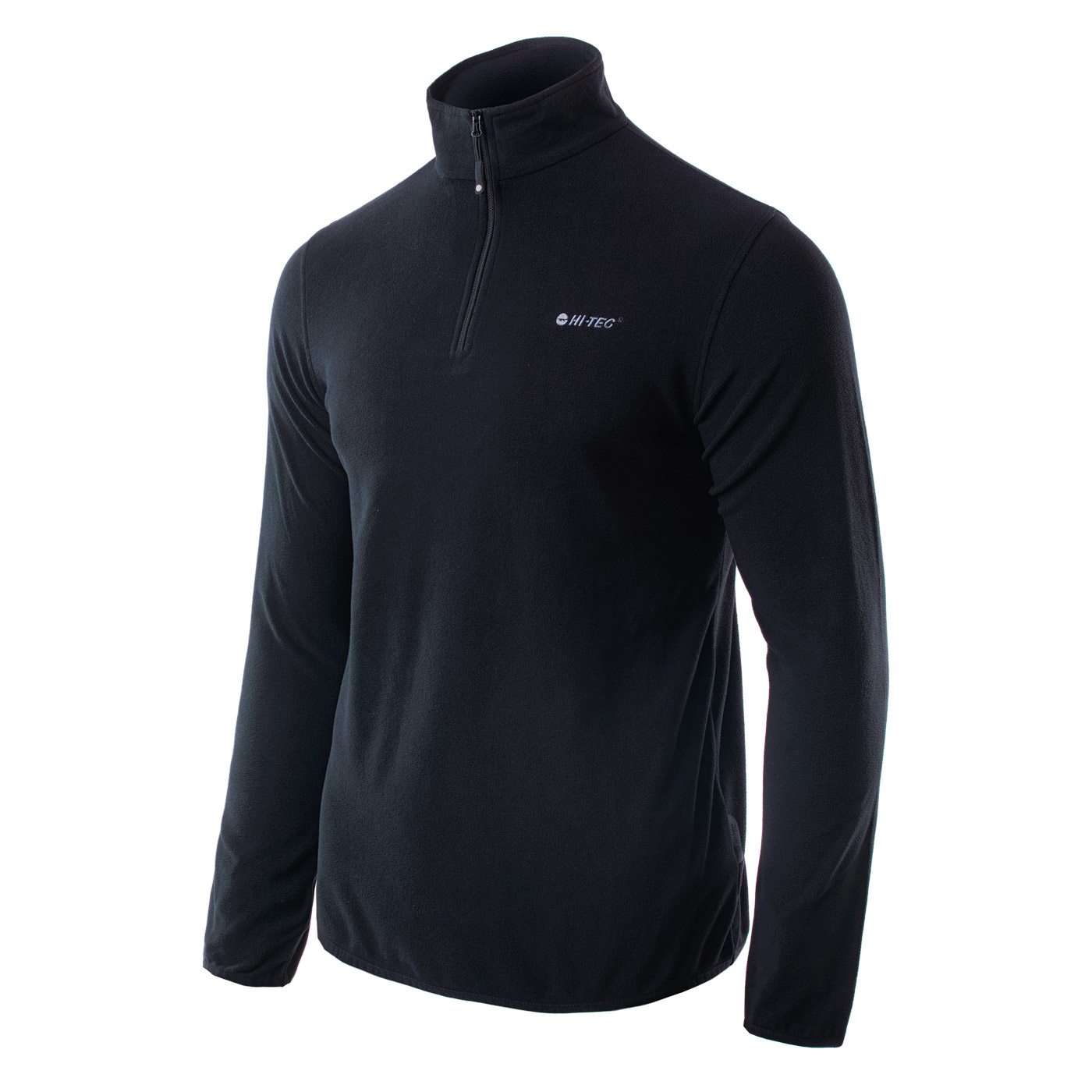 HI-TEC Damis - pánská mikina z microfleece Barva: Černá (Black), Velikost: L
