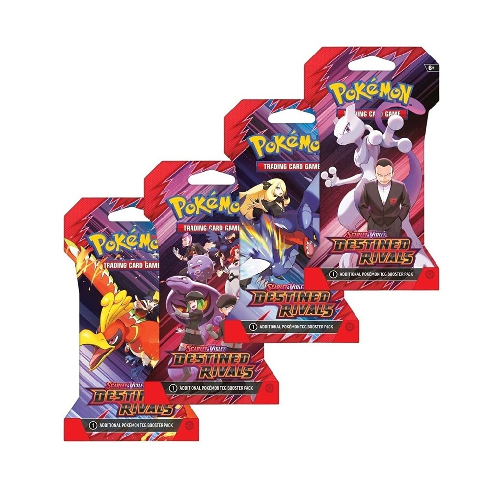 Originálne zapečatené Pokémon booster packy, z ktorých skladáme mystery packy