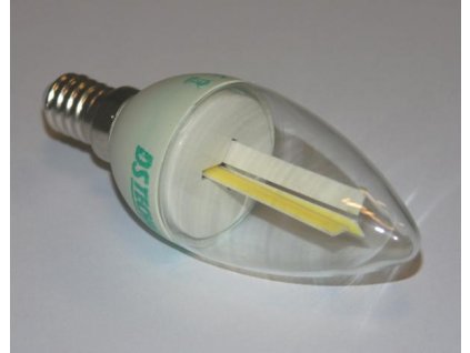 LED C37COB 2W E14 pred