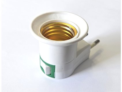 Adaptér zásuvkový E27 new kop