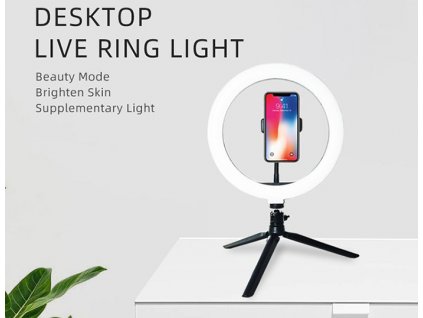 LED RING LIGHT 165 20 na stole www