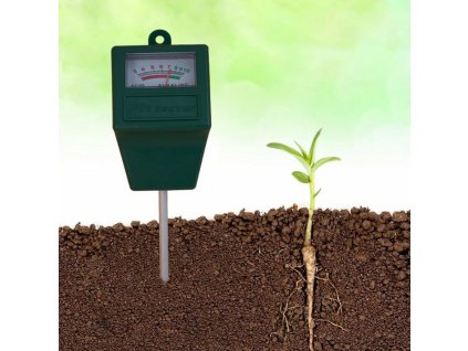 Měřič kyselosti půdy AG146 a kytka