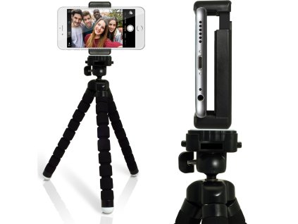 Selfie BA 1028, mini flexibilní stativ tripod octopus