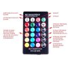 LED 2x T10 DO RGB, Set 2 LED autožárovek RGB do auta s paticí T10,dálkové ovládání