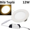 LED Round 12W, vestavné svítidlo - LED panel kulatý 171mm 12W