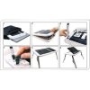 Stolek E-TABLE, přenosný, víceúčelový stolek pro notebook E-Table