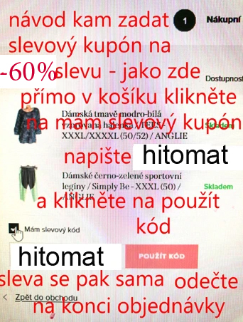 Fotíme novinky, zda dáváme kupon jak dávat slevu