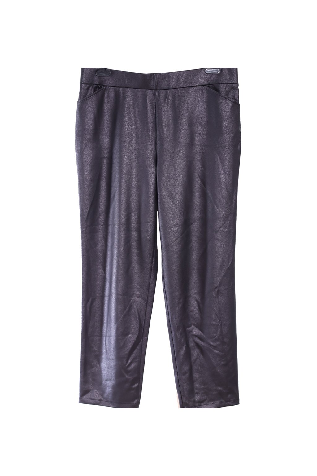 Dámské černé elastické kalhoty / Kim&Co / XXXL (50) / ANGLIE