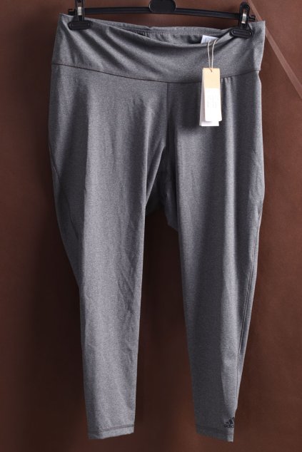 Dámské šedé legíny  / ADIDAS / XXL (44/46) / ANGLIE (16/18)