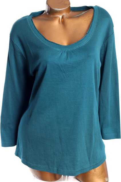 Dámské zelene tričko / MATALAN /  XXXL (50) / UK 22 / ANGLIE