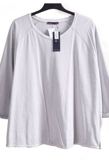 Dámská šedo-modrá mikinová halenka / Marks & Spencer / XXXXL (52) / UK 24 / ANGLIE