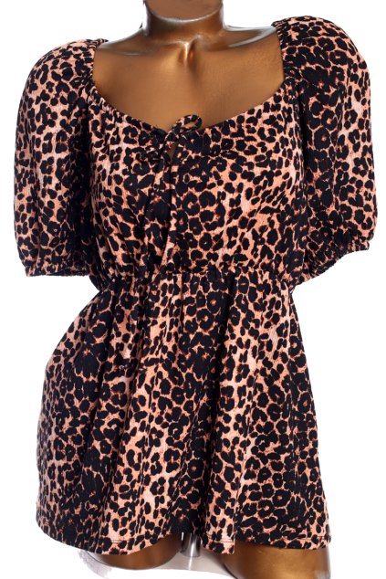 Dámská halenka s leopardím vzorem / GEORGE / XXXL (48/50) / UK 20/22 / ANGLIE
