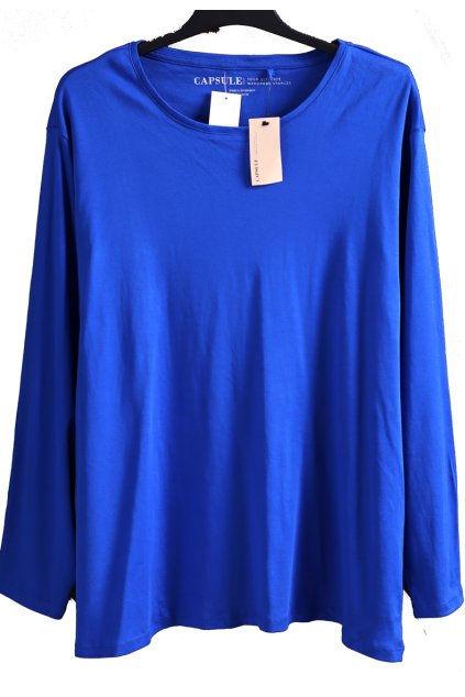 Dámské příjemné , elastické triko s dlouhým rukávem / CAPSULE / XXL (60/62) /UK 32/34 ANGLIE