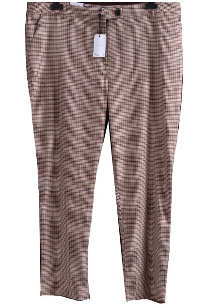 Dámské barevné vzorované kalhoty / M&CO / (48/50) / UK 20-22 / ANGLIE